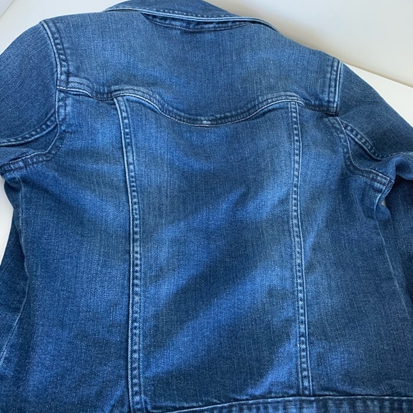 GAP Kids Girl's blue denim jean jacket XXL - Picture 3 of 7